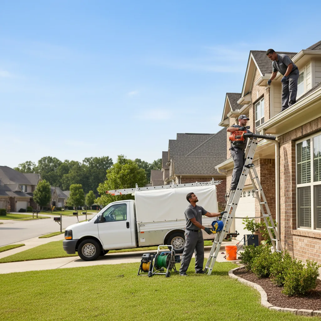 Home Gutter Service in Ozark, IL near me